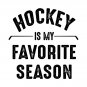 Hockey Is My Favorite Season Best Sports Lover Quotes T-Shirt