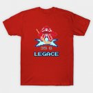 Red Wings Goalie Manny Legace NHL 94 Style T-Shirt