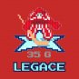 Red Wings Goalie Manny Legace NHL 94 Style T-Shirt