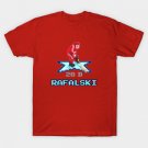 Red Wings Defenseman Brian Rafalski NHL 94 Style T-Shirt