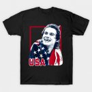Jack Hughes Champion USA 2026 Hockey T-Shirt