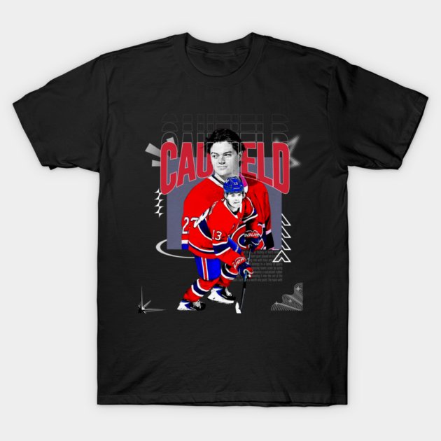 Cole Caufield hockey Player Canadiens 3 T-Shirt