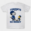 Toronto Maple Leafs "GO TORONTO" Snoopy Ice Hockey H0108 T-Shirt