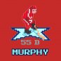 Red Wings Defenseman Larry Murphy NHL 94 Style T-Shirt