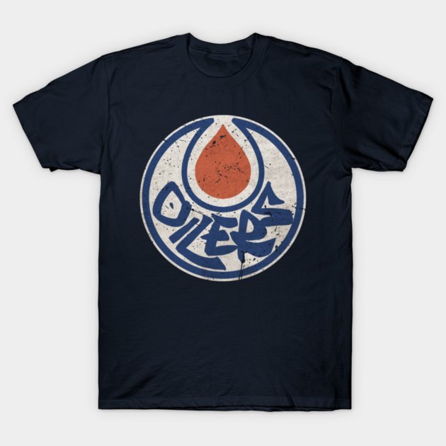Edmonton oilers retro design T-Shirt