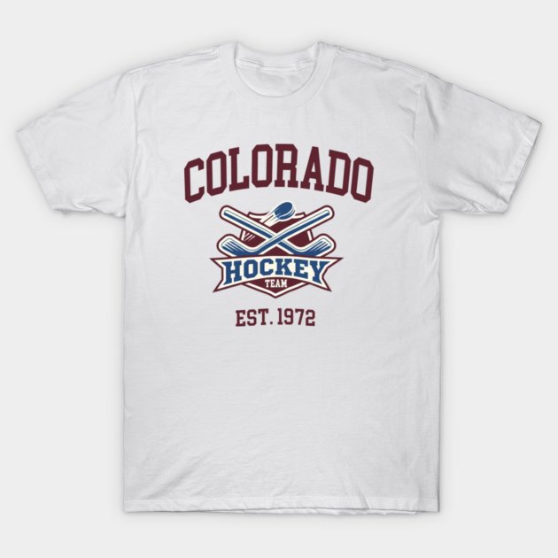 Colorado-Avalanche team est 1972 vintage T-Shirt