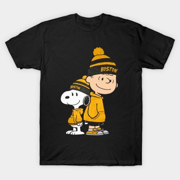 Charlie Brown Boston Ice Hockey T-Shirt