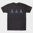 Detroit Red Wings NHL 94 characters Lidstrom, Yzerman, and Shanahan T-Shirt