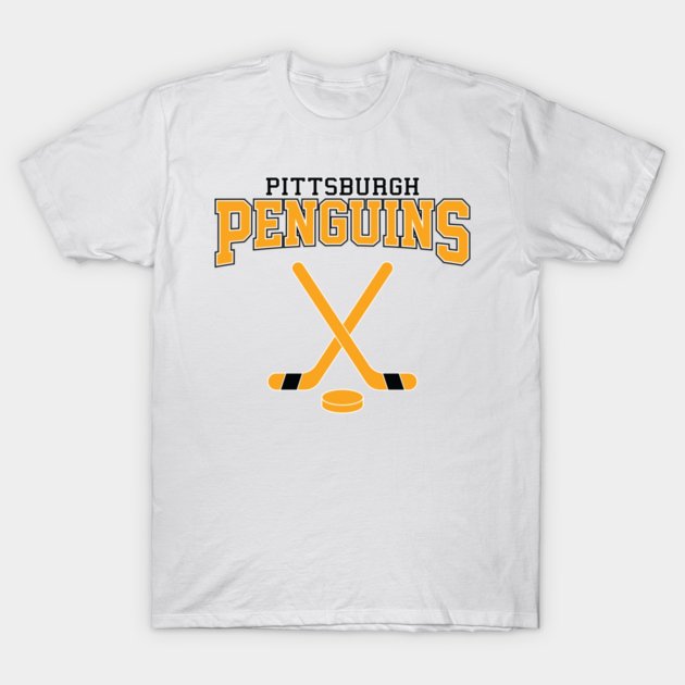 Retro Pittsburgh Penguins Hockey Team T-Shirt