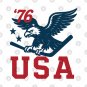 USA Eagle Hockey 1776 Design T-Shirt