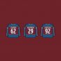 Avalanche Star Players -Lehkonen, Mackinnon, Landeskog T-Shirt