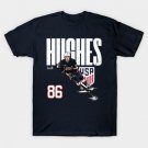 USA JACK HUGHES #86 Hockey Cartoon-KHJH8601 T-Shirt