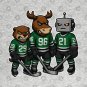 Dallas Stars Jake Oettinger Mikko Rantanen Jason Robertson T-Shirt