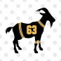 Brad Marchand Boston Bruins Jersey GOAT T-Shirt