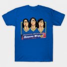 Hanson Brothers Hockey Slapshot Aluminum Foil T-Shirt