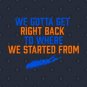 Islanders Right Back T-Shirt