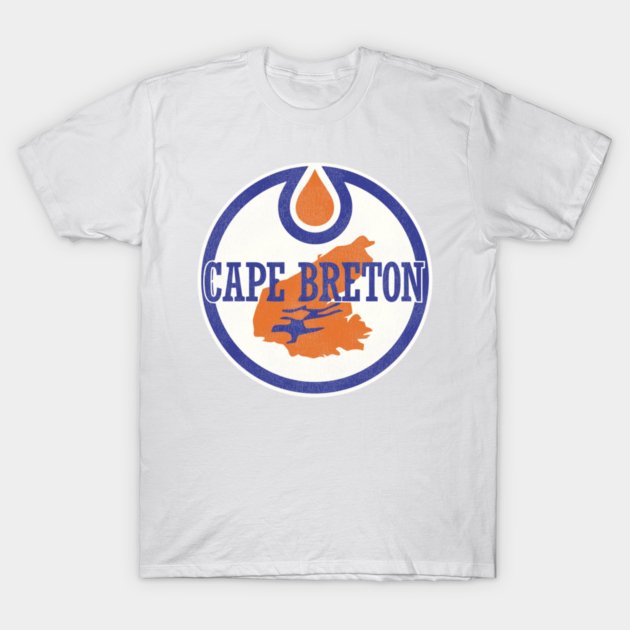 Defunct Cape Breton Oilers Hockey Team T-Shirt