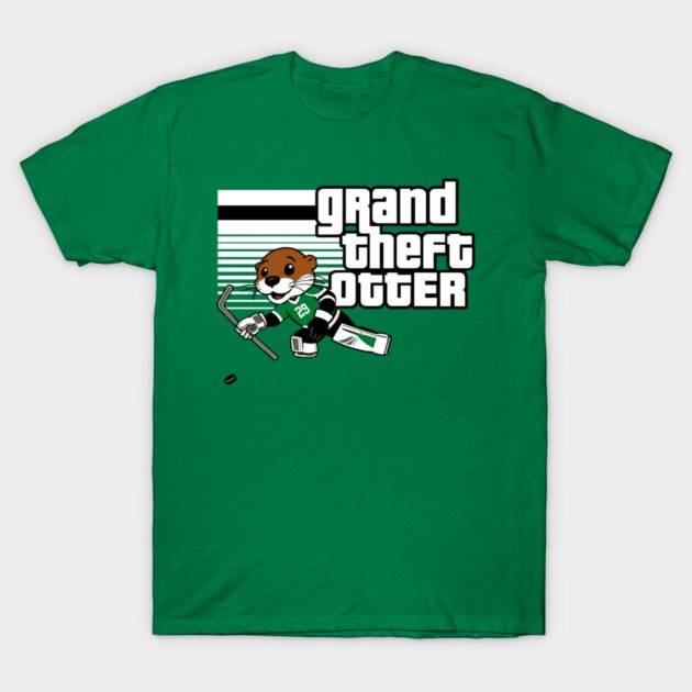 Dallas Stars Jake Oettinger Otter T-Shirt