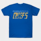 Charlestown Chiefs Retro Distressed Hockey Team - Slap Shot Movie T-Shirt Charlestown Chiefs Retro Distressed Hockey Team - Slap Shot Movie T-Shirt
