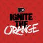 Philadelphia Flyers Hockey ignite the orange T-Shirt