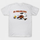 Philadelphia Flyers "GO PHILADELPHIA" Snoopy Ice Hockey H0014 T-Shirt
