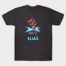 Devils Legendary Forward Patrik Elias as an NHL 94 Character T-Shirt
