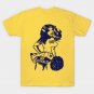 Retro-Buffalo-Sabres-Ice-Hockey-Cheerleader T-Shirt