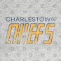 Charlestown Chiefs Retro Distressed Hockey - Slap Shot Movie T-Shirt