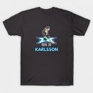 Penguin's Erik Karlsson as an NHL 94 Character T-Shirt
