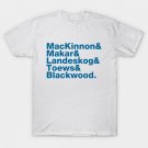 Colorado Avalanche Core Five - MacKinnon & Makar & Landeskog & Toews & Blackwood T-Shirt