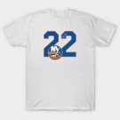 Mike Bossy Number 22 New York Islanders Jersey T-Shirt Mike Bossy Number 22 New York Islanders Jersey T-Shirt