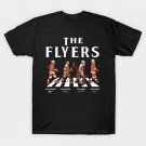Trevor Zegras Sean Couturier Matvei Michkov Dan Vladar Philadelphia Flyers Walking Road Hockey T-Shi