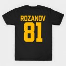 Ilya Rozanov #81 Boston Raiders Hockey Fan T-Shirt