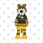 Sabretooth Buffalo Sabres Mascot Cartoon Illustration T-Shirt