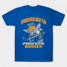 Minnesota Fighting Saints Hockey Team Worn T-Shirt
