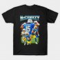 Ladd McConkey Chargers Collage Tribute T-Shirt