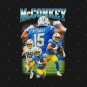 Ladd McConkey Chargers Collage Tribute T-Shirt