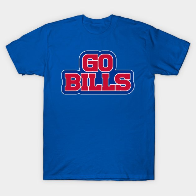 Retro Go Bills Buffalo Football T-Shirt