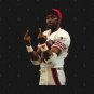 Memem Middle Finger  Jerry Rice White Vintage T-Shirt