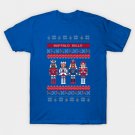 Buffalo Bills Christmas Santa Retro Holiday T-Shirt