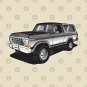 1979 Ford Bronco, Dentside, two tone. T-Shirt