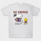 Snoopy Minnesota Vikings Football Retro Fan - Go Falcons T-Shirt
