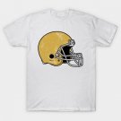 Retro Golden Football Helmet T-Shirt