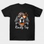 Orange Blooded Tennessee Hound Rocky Top TN State Pride T-Shirt