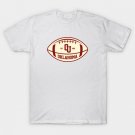 Oklahoma Team Colors Football T-Shirt Oklahoma Team Colors Football T-Shirt