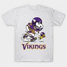 Snoopy Minnesota Football Retro Fan T-Shirt