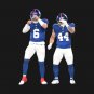 Jaxson Dart Cam Skattebo, Giants Fan T-Shirt