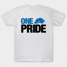 One Pride Detroit D Grit Lions Logo T-Shirt One Pride Detroit D Grit Lions Logo T-Shirt