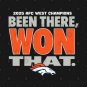 Denver-Broncos-2025-AFC-West-Champions T-Shirt