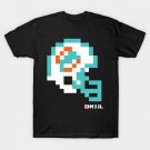 Miami Dolphins - Tecmo Bowl Pixel Helmet T-Shirt